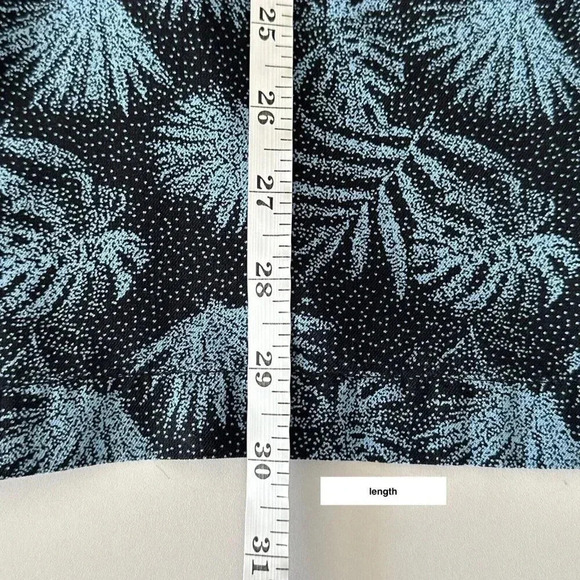 Nat Nast Hawaiian Shirt Mens 2XL Black Palm Tree Tropical Breezy Short Sleeve - Picture 9 of 12